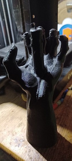 Candle hand